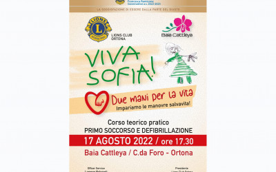 Viva Sofia – LC Ortona, 17 agosto 2022