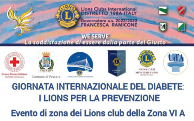 Screening Diabete – LC Zona 6A, 12 novembre 2022