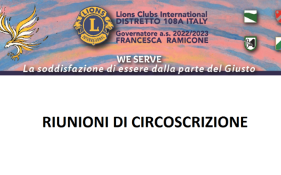 Riunioni di Circoscrizione, novembre 2022