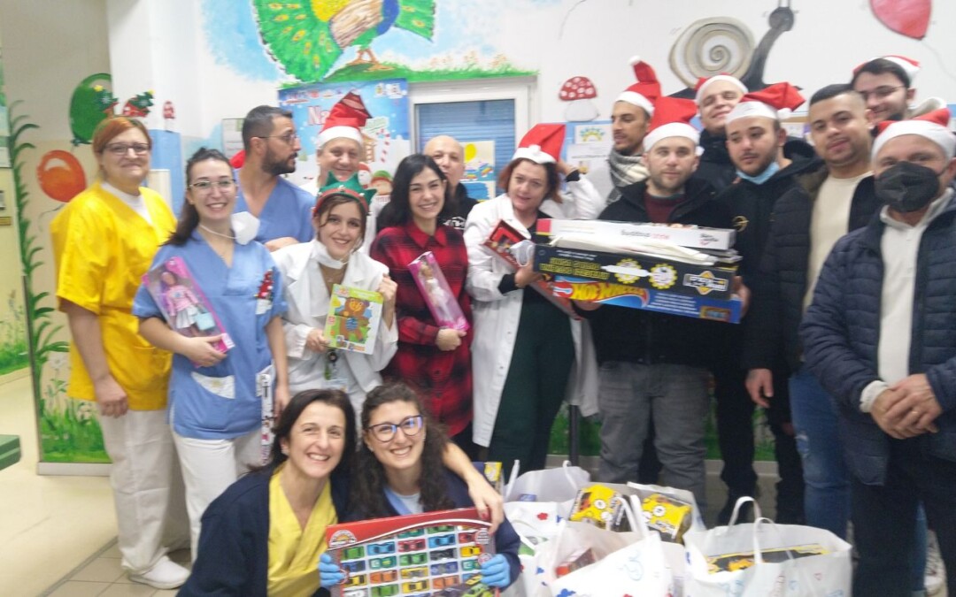 Dono ai bambini in Pediatria – LC di Ravenna, 24 dicembre 2022