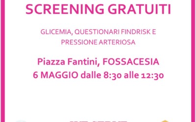 Screening gratuiti – LC Lanciano, 6 maggio 2023