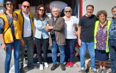 Da Matera e Roseto degli Abruzzi 10 quintali di aiuti grazie alla solidarietà Lions – LC Ravenna Bisanzio, 26 maggio 2023