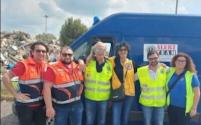 Associazione Amici di Como e Acqua S. Bernardo in aiuto per alluvione Emilia Romagna, 7 giugno 2023