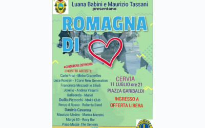 Romagna di cuore – LC Cervia Cesenatico, 11 luglio 2023