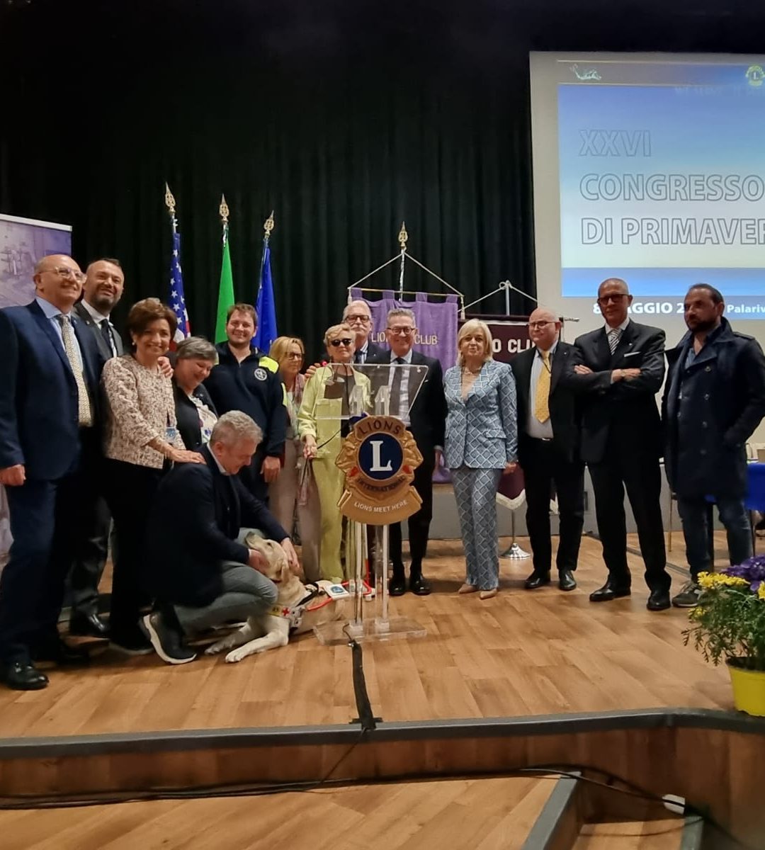 Consegna cane guida – Congresso 8 maggio 2022 a San Benedetto