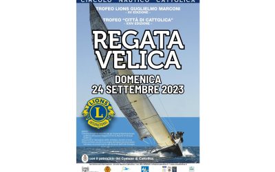 Regata velica, trofeo Lions G.Marconi xv edizione – LC Cattolica, 24 settembre 2023