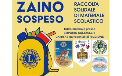 Zaino sospeso – LC Riccione LC Rimini Host LC Malatesta LC Ariminus, 9 settembre 2023