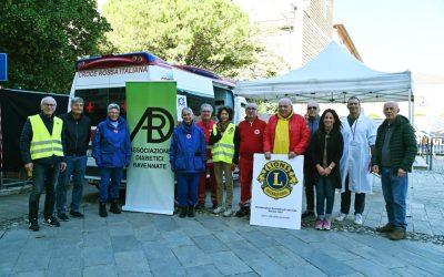 Screening diabete – LC Cervia ad Novas , Cervia Cesenatico host e Milano marittima 100, 29 ottobre 2023