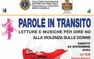 Parole in transito – LC Ravenna Dante Alighieri, 25 novembre 2023