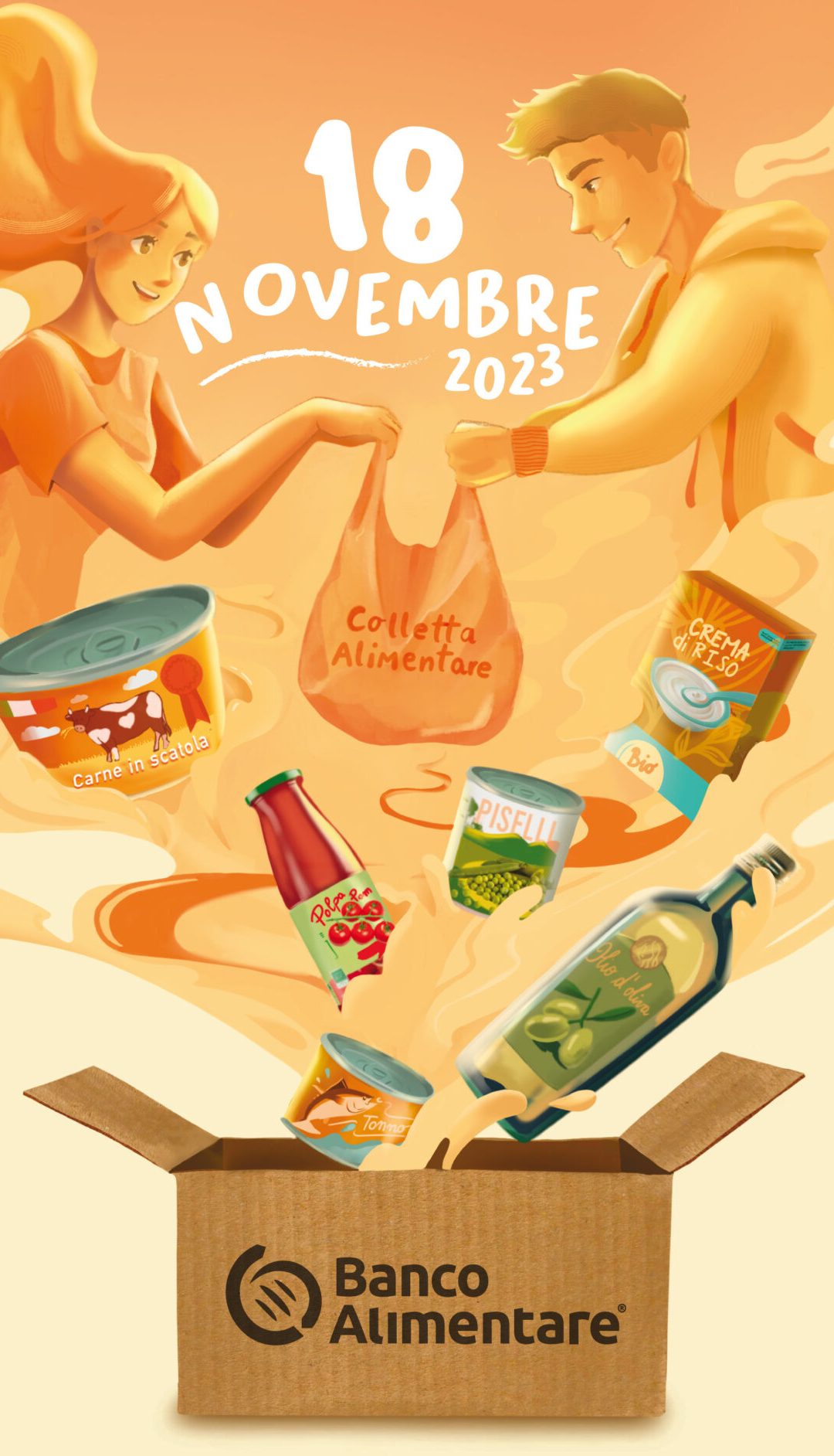 Colletta alimentare, 18 novembre 2023