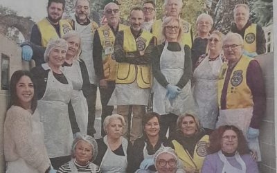 Pasti alla Caritas – LC Ariminus Montefeltro e Rimini Malatesta, 19 novembre 2023