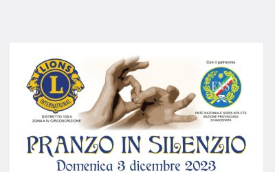 Pranzo in silenzio – LC zona A IV Circoscrizione, 3 dicembre 2023