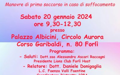 Senza zaino – LC Rimini Host, 21 gennaio 2024