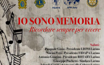Io sono memoria – LC Larino, 7 febbraio 2024