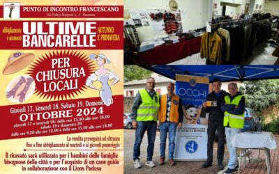 Raccolta Fondi Service cane Guida, LC Ravenna Padusa, 17-20 ottobre