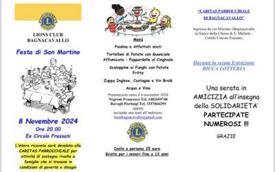 Fiera di San Martino – LC Bagnacavallo, 8 novembre 2024