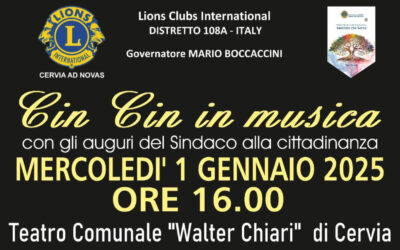 Concerto di capodanno – LC Cervia Ad Novas, 1 gennaio 2025
