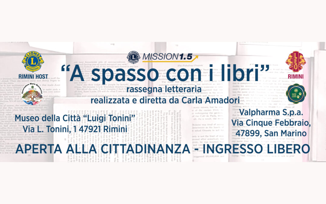 A spasso con i libri – LC Rimini Host, 2 febbraio 2025