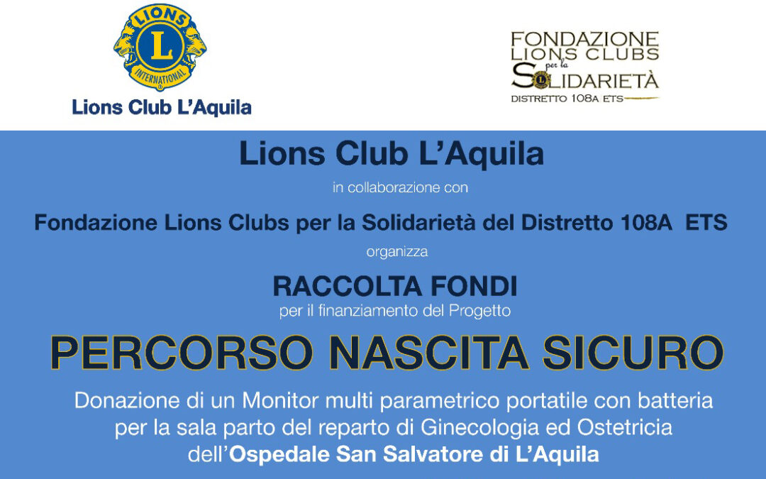 Percorso nascita sicuro – LC L’Aquila, 28 gennaio 2025