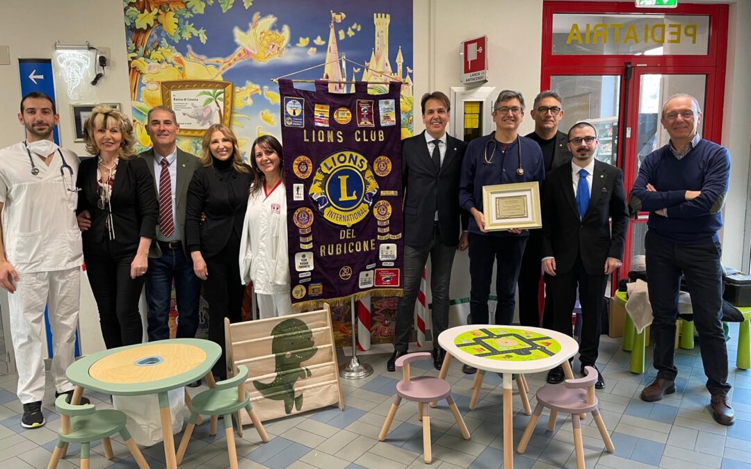 Arredi alla Pediatria – LC Rubicone, 6 febbraio 2025