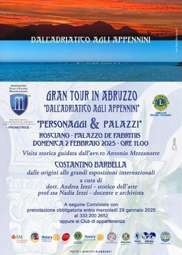 Personaggi & Palazzi – LC Pescara Ennio Flaiano, 2 febbraio 2025