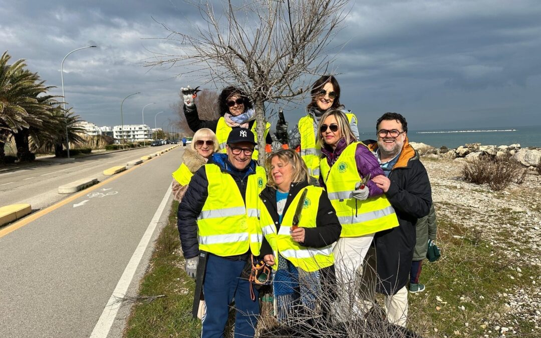 Potatura 20 Tamerici – LC Roseto degli Abruzzi Valle del Vomano, 2 febbraio 2025