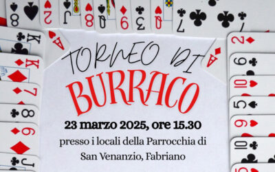 Torneo di burraco, LC Fabriano, 23 marzo 2025