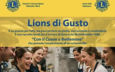 Lions di Gusto – LC Zona B 2^ Circoscrizione e LC Rubicone, 30 marzo 2025