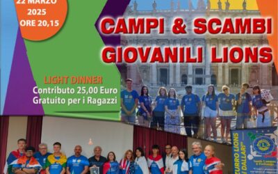 Campi & Scambi Giovanili Lions – LC Russi e LC Valle del Senio, 22 marzo 2025