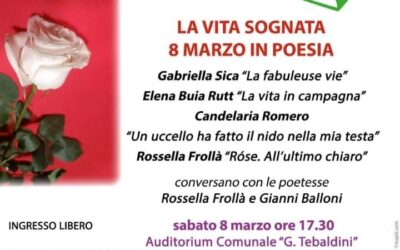 La vita sognata 8 marzo in poesia – LC San Benedetto del Tronto, 8 marzo 2025
