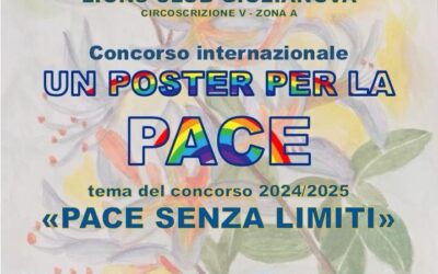 Poster per la Pace – LC Giulianova, 28 marzo 2025