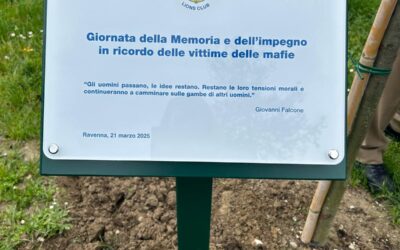 Un albero per la legalità – LC Ravenna Dante Alighieri, 28 marzo 2025