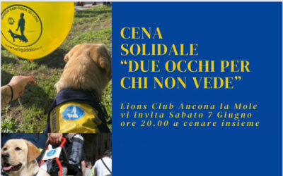 Cena solidale – LC Ancona La Mole, 7 giugno 2025