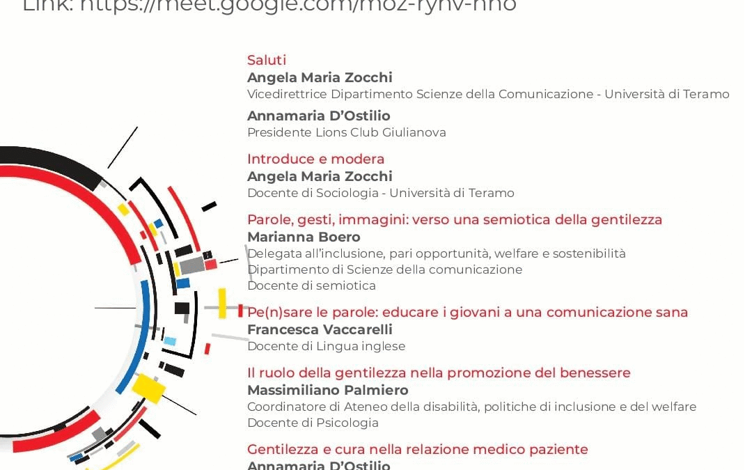 Forme della Gentilezza: linguaggi, pratiche, relazioni &ndash; LC Giulianova, 26 maggio 2025