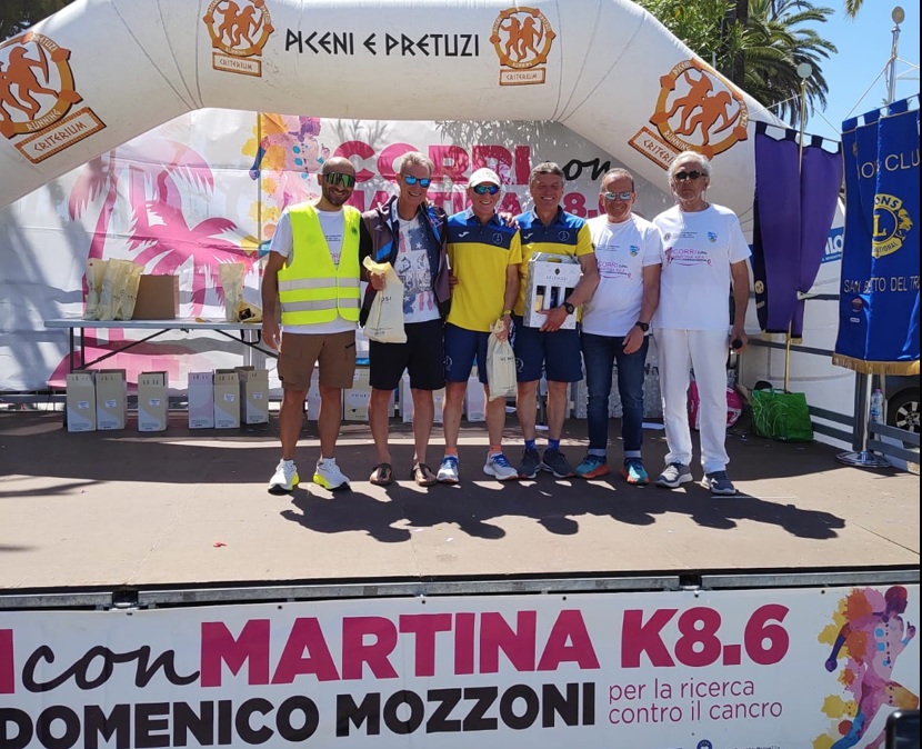 Corri con Martina – LC e Leo San Benedetto – LC Ascoli Piceno – LC Amandola Sibillini – LC Urbs Turritta – LC Colli Truentini – LC Valdaso, 25 maggio 2025