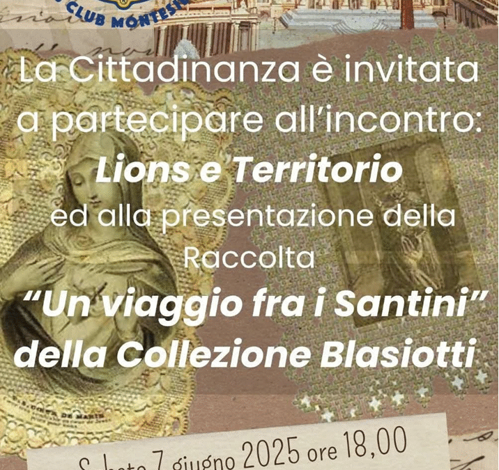 Un viaggio tra i Santini della Collezione Biasiotti &ndash; LC Montestilvano, 7 giugno 2025
