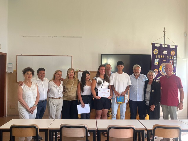 Borse di Studio Inger Olsen – LC Cervia Ad Novas, 7 luglio 2025