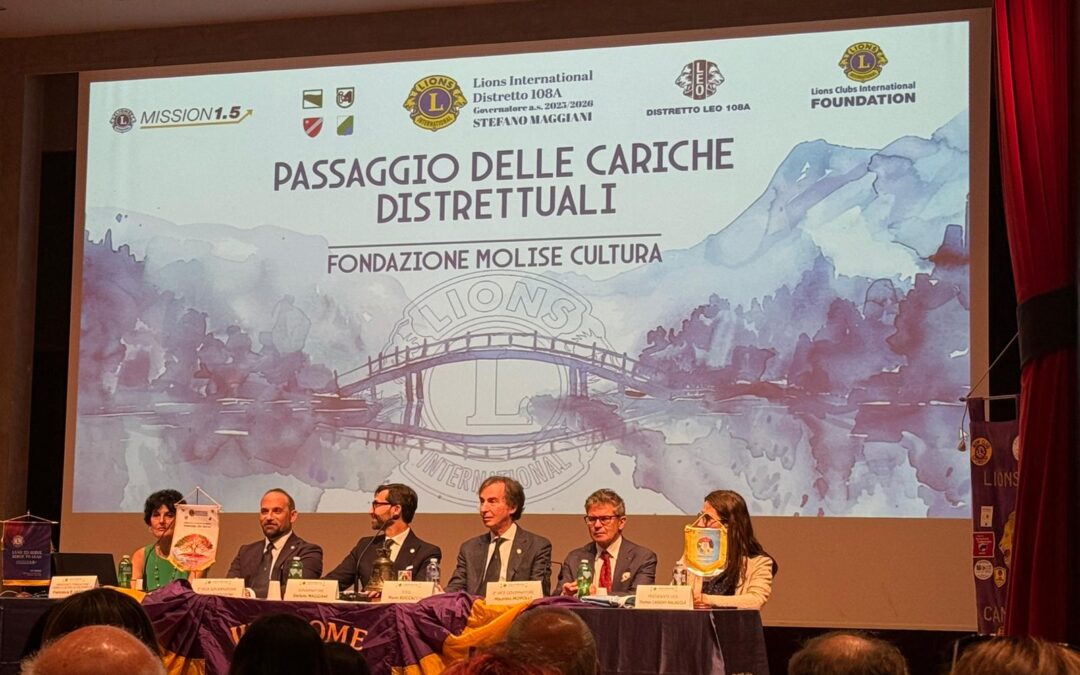 Stefano Maggiani nuovo Governatore per l’anno sociale 2025/26 – Campobasso, 26 luglio 2025