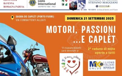 Motori, passioni … e caplèt – LC Ravenna Romagna Padusa, 21 settembre 2025