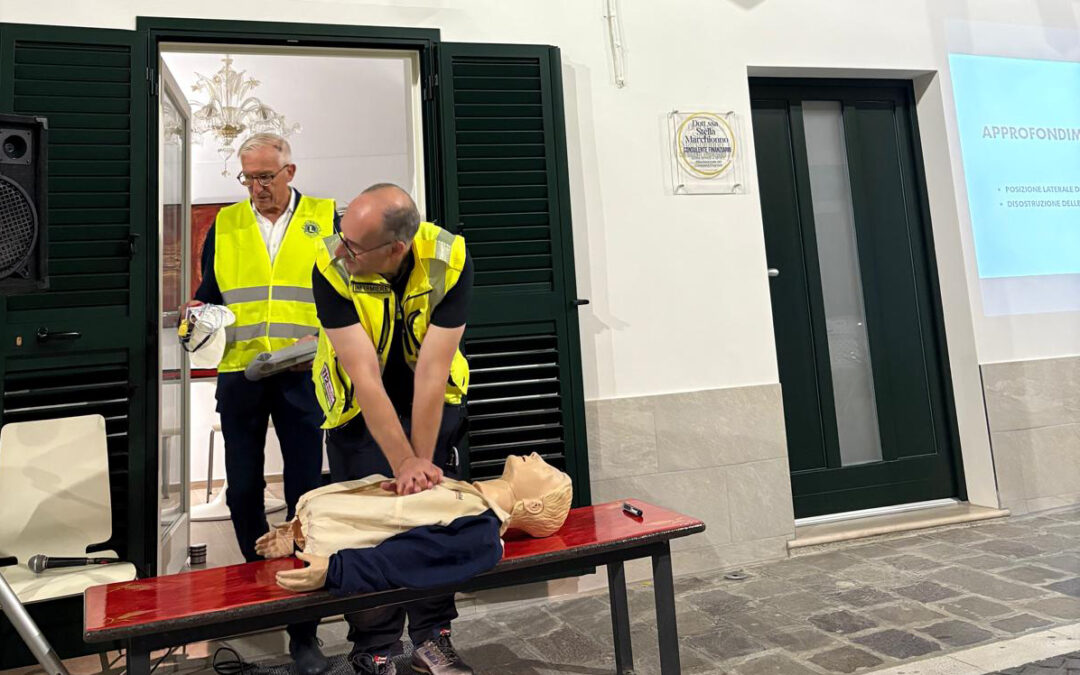 Salvare una vita – LC Lanciano, 27 luglio 2025