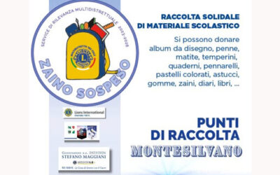 Zaino sospeso – LC Montesilvano – 5 settembre 2025