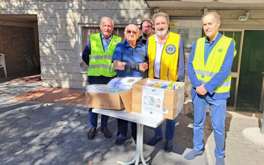 Zaino sospeso – LC Gabicce Mare, 25 settembre 2025