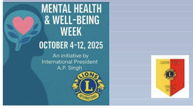 Salute mentale e benessere – LC Chieti Host, 4/12 ottobre 2025