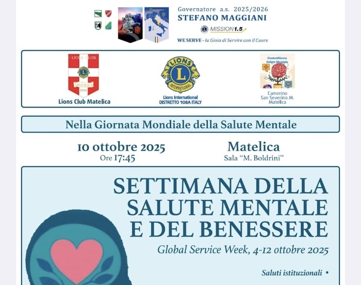 Settimana della salute mentale e del benessere – LC Matelica, 10 ottobre 2025