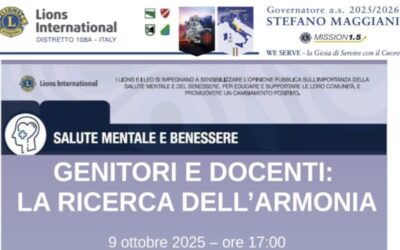Genitori e docenti: la ricerca dell’armonia – LC Chieti Host e LC Chieti i Marrucini, 9 ottobre 2025