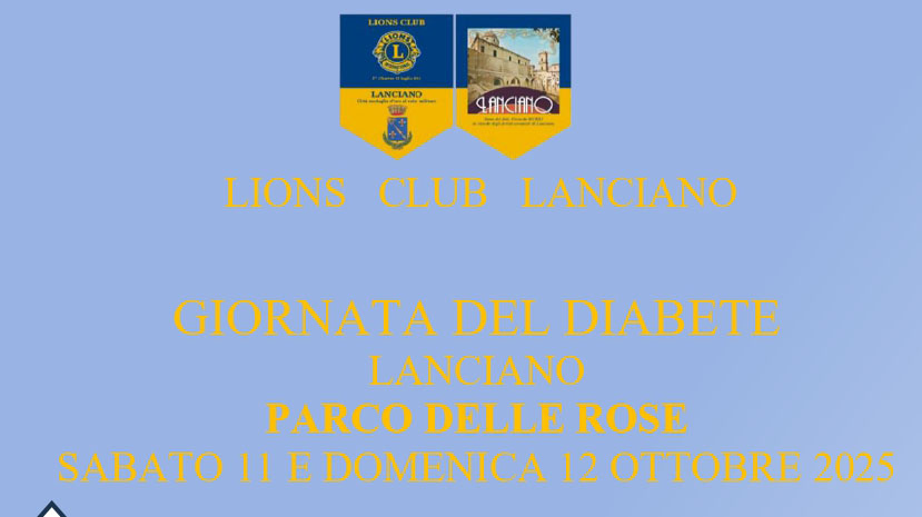 Screening diabete – LC Lanciano, 12 ottobre 2024