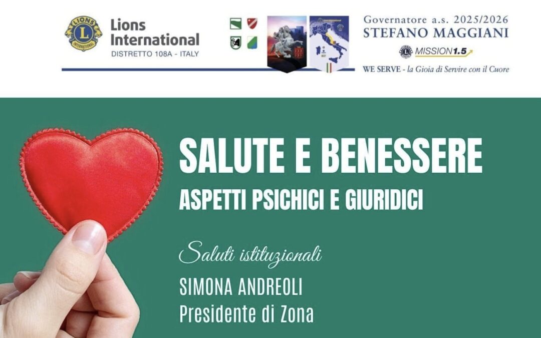 Salute e benessere – PC Pescara Valpescara, 8 ottobre 2025