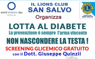 Screening diabete – LC San Salvo, 23 novembre 2025