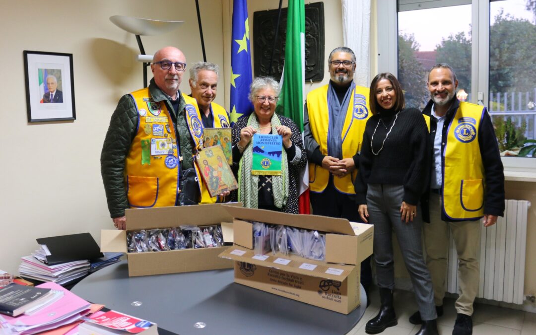 Occhiali da lettura alla Casa Circondariale – LC Ariminus Montefeltro, 7 ottobre 2025