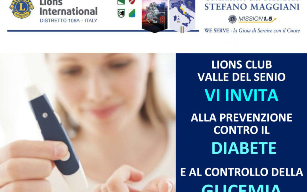 Screening diabete – LC Valle del Senio, 9 novembre 2025